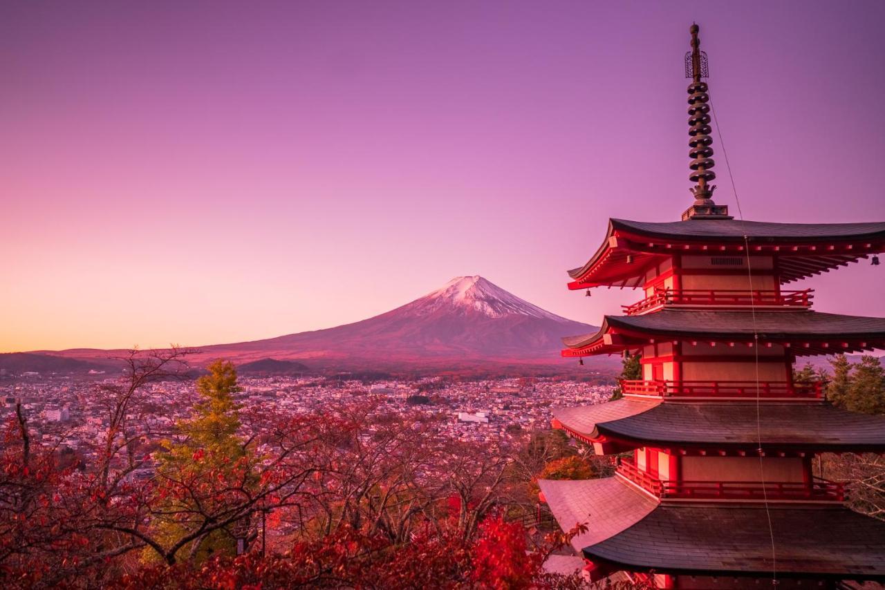 Ryokan Fuji Heights Фуджикавагучико Екстериор снимка